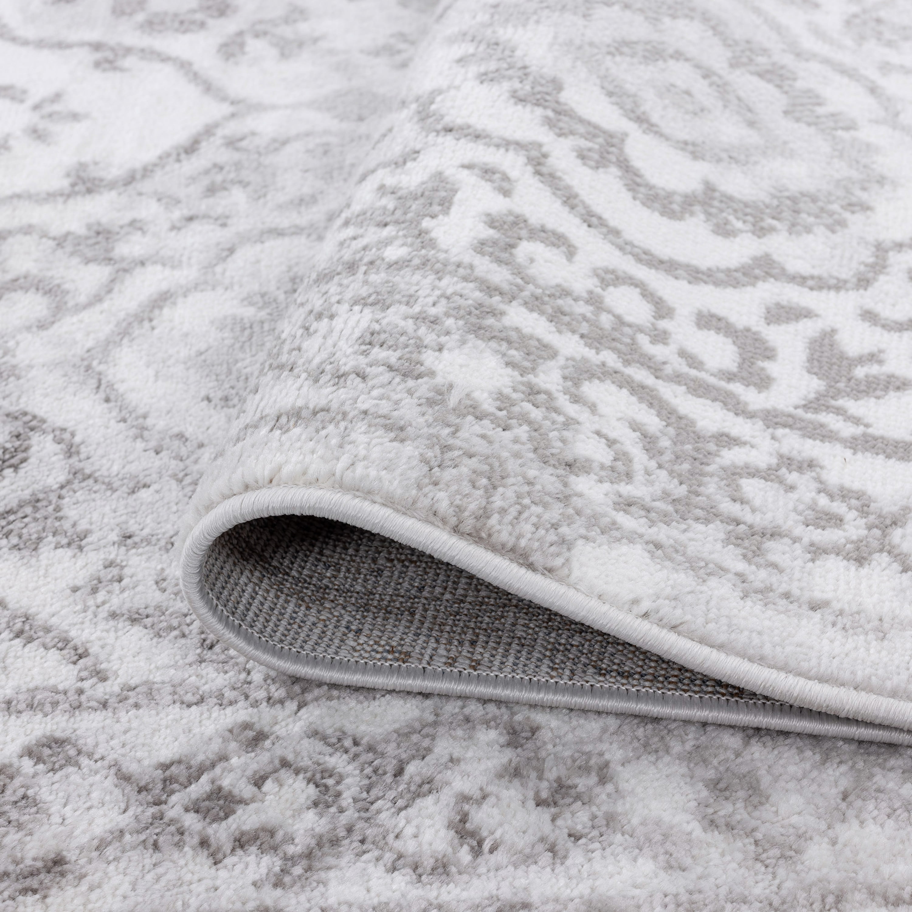 Bliss Rugs Persian Traditional Area Rug, Floral Indoor Rugs for Living Room, Dining Room, Bedroom | White, 9' x 12' (8'9''x12'2'')