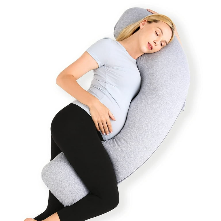 FengFeng Navy Velvet Large Maternity J-Shaped Home Pregnancy Pillows for  Sleeping,Pillow Pregnant Woman Stomach Lift Pillow Side Sleeping Pillow  Waist