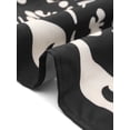 thumbnail image 5 of Vestido Floral de Talla Grande para Mujer Agnes Orinda con Escote en V, Manga de 3/4, Manga Acampanada, Elegante, Corte A, Vestido Maxi 2X Negro, 5 of 5