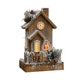thumbnail image 1 of Adorno Navideño de Casa de Nieve para Navidad, Escena para Fiesta en Casa O Interior, 1 of 9