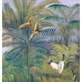 thumbnail image 2 of Hunziker, Steve 12x12 White Modern Wood Framed Museum Art Print Titled - Tranquil Tropics III, 2 of 4