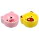 thumbnail image 2 of Small Pet Feeding Bowls Ceramic Cartoon Shape Safe And Convenient Eating 2Pcs, 2 of 3