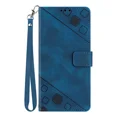 thumbnail image 1 of Funda Tipo Cartera Con Tapa En Relieve Para Huawei Honor 70, 1 of 7