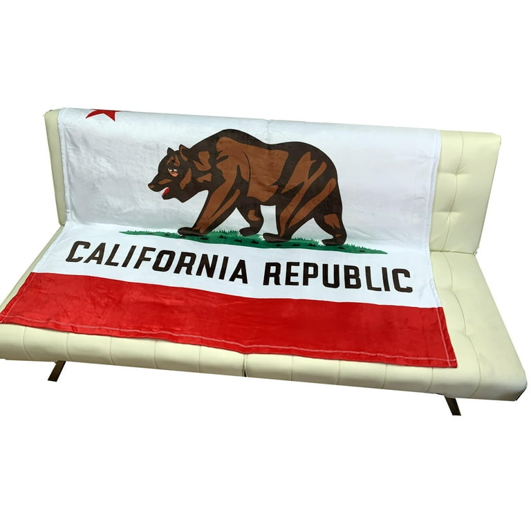 Christmas California Republic Red Blanket Christmas California Republic Red Blanket