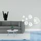 thumbnail image 2 of Estatua del gesto de la roca,Estatuas y figuras de dedos con gestos de música rock,Adhesivo de pared,Calcomanías de pared de peces para dormitorio,sala de estar y oficina,Pegatinas de pared, 2 of 8