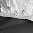 thumbnail image 6 of Unique Bargains XL Motorcycle Cover Outdoor Waterproof dustproof for forforharley davidson, Silver&Black, 6 of 7