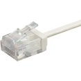 thumbnail image 2 of Monoprice Cat6 Ethernet Patch Cable - 7 Feet - White | Stranded, 550MHz, UTP, Pure Bare Copper Wire, 36AWG - ro, 2 of 4