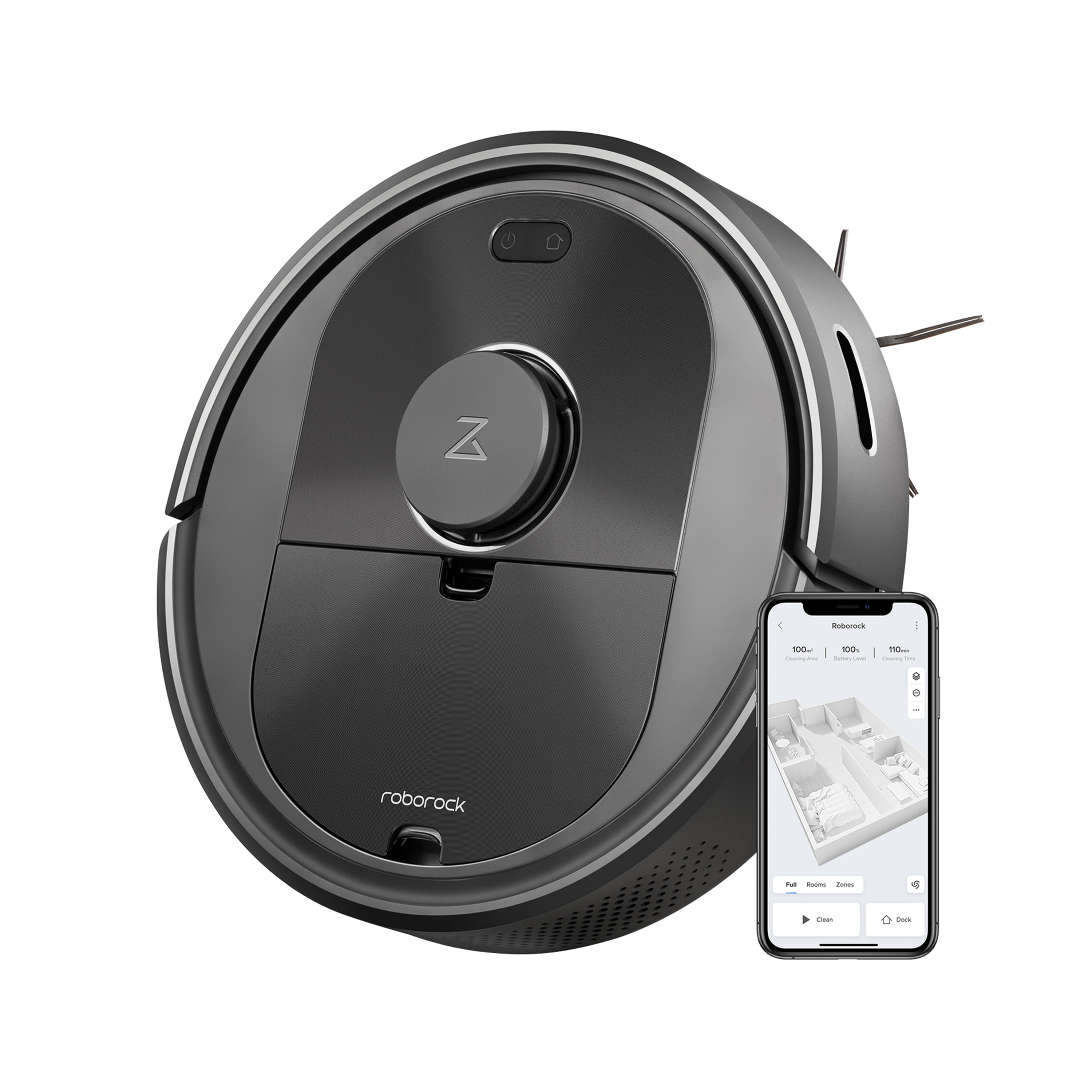 Roborock® Q5 Robot Vacuum Cleaner, 2700 Pa Suction Power, with App Control, Multi-Surface