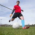 thumbnail image 3 of Eigraketly 1 par de calcetines de espinilla de fútbol con bolsillo para adultos, niños, piernas, mangas de pantorrilla, equipo de alta elasticidad, patear Type3 NO3 Eigraketly OD010427-11, 3 of 6