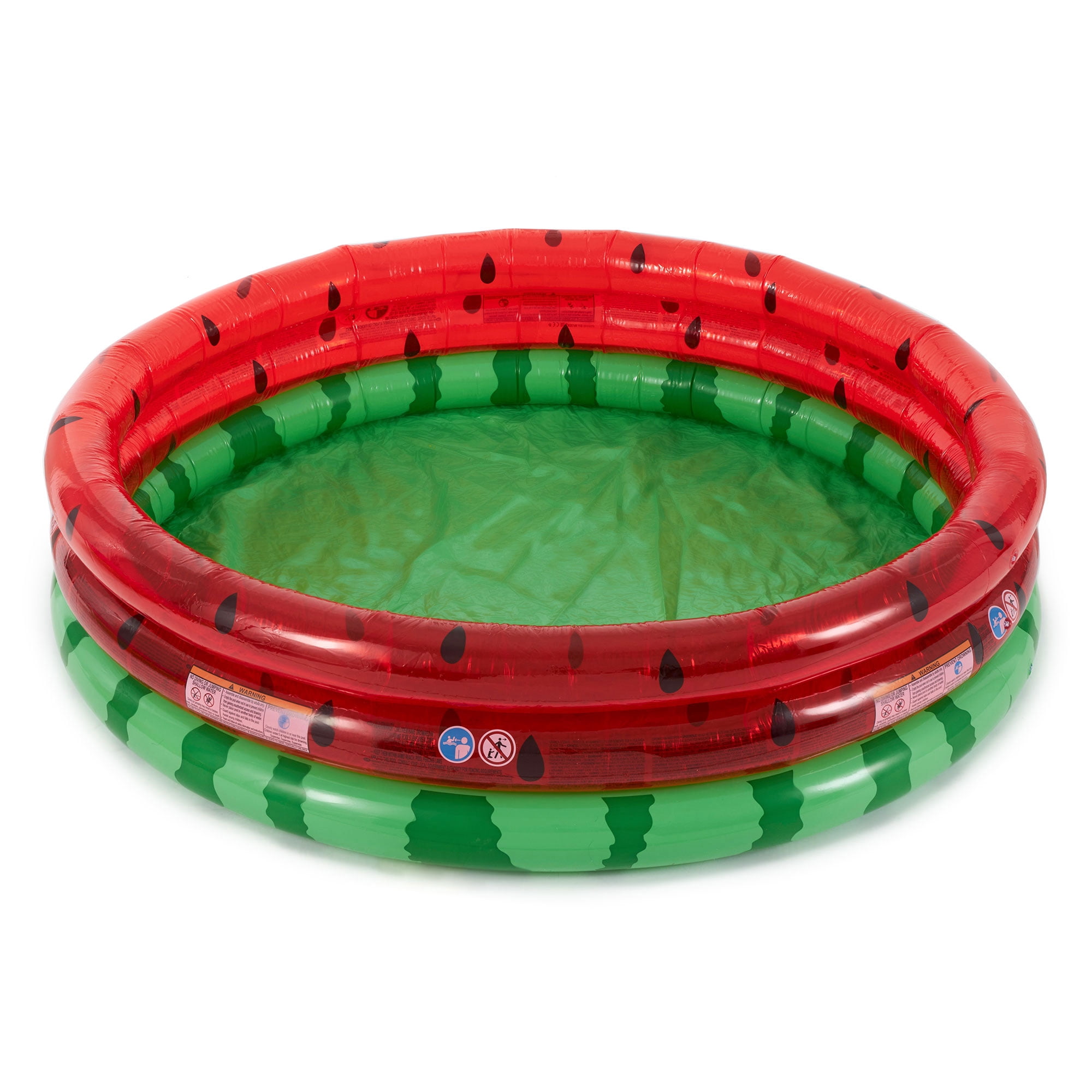 Intex 66" Round Inflatable Kids Swimming & Wading Watermelon Pool (6 Pack)