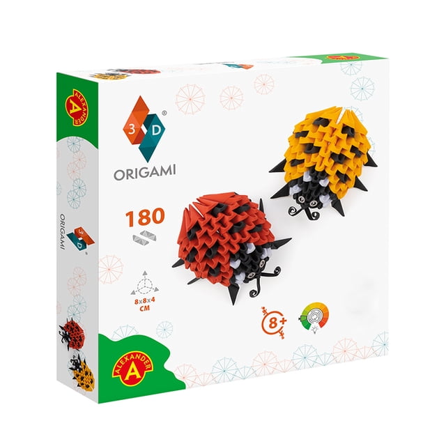 Papel para Manualidad Origami 3D - Catarinas Alexander A Origami 3D 2568-O