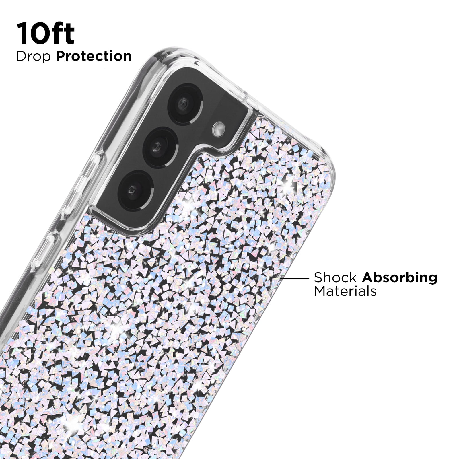 Case-Mate Samsung Galaxy S22 Plus Twinkle Case - Diamond
