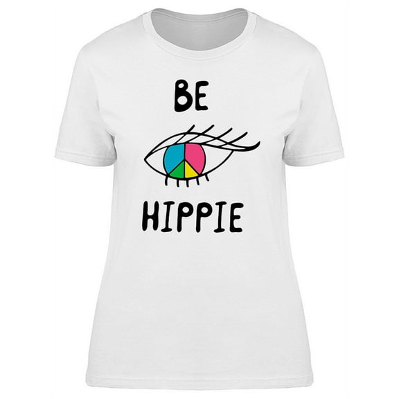 Be Hippie Brush T-Shirt Women -Image by Shutterstock, Female XX-Large