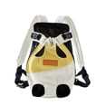 thumbnail image 2 of Xxxl Yellow Pet Front & Back Carrier Backpack With Four Adjustable Straps, Breathable Fabric & Secure Design, Portable Travel Bag For Small To Medium Dogs, Cats, Outdoor Hiking,, 2 of 6