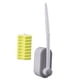 thumbnail image 2 of Cepillo para inodoro Suministros de limpieza de depurador de inodoro para hogar Hotel 8x Cabeza Amarilla Macarena Cepillo de baño desechable, 2 of 3