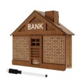 thumbnail image 2 of HOARBOEG Wooden Money Box With Money And Numbers With Counter Crafts Portable Storage Case Money Saving Box For Adults Child 3ml, 2 of 7