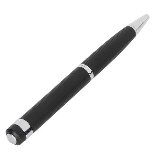 Voice Record Pen, Pen Voice Recorder Maximum 128GB Mini Voice Activated Multifunctional One Button Metal For Classes For Lectures For Meetings