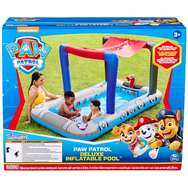 Piscina inflable SwimWays Paw Patrol Pool Patroller Deluxe