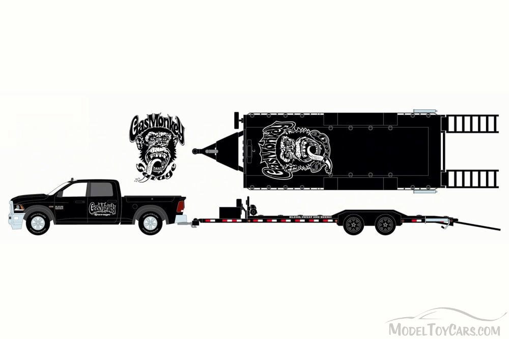 Dodge Ram 2500 And Heavy Duty Hauler Gas Monkey Garage Black