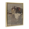 thumbnail image 3 of Stupell Industries Farmhouse Grey Still Life Vase Gold Floating Frame Canvas Art, 25 x 31, by Peter Dewint, 3 of 8