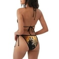 thumbnail image 2 of Zufioo Maple Forest Panda for Women's Bikini Set,High Elastic Swimsuit and Swim Trunks Two-piece Set-Removable Chest Pad,Strap Style,Pool and Beach Swimwear-XX-Large, 2 of 7