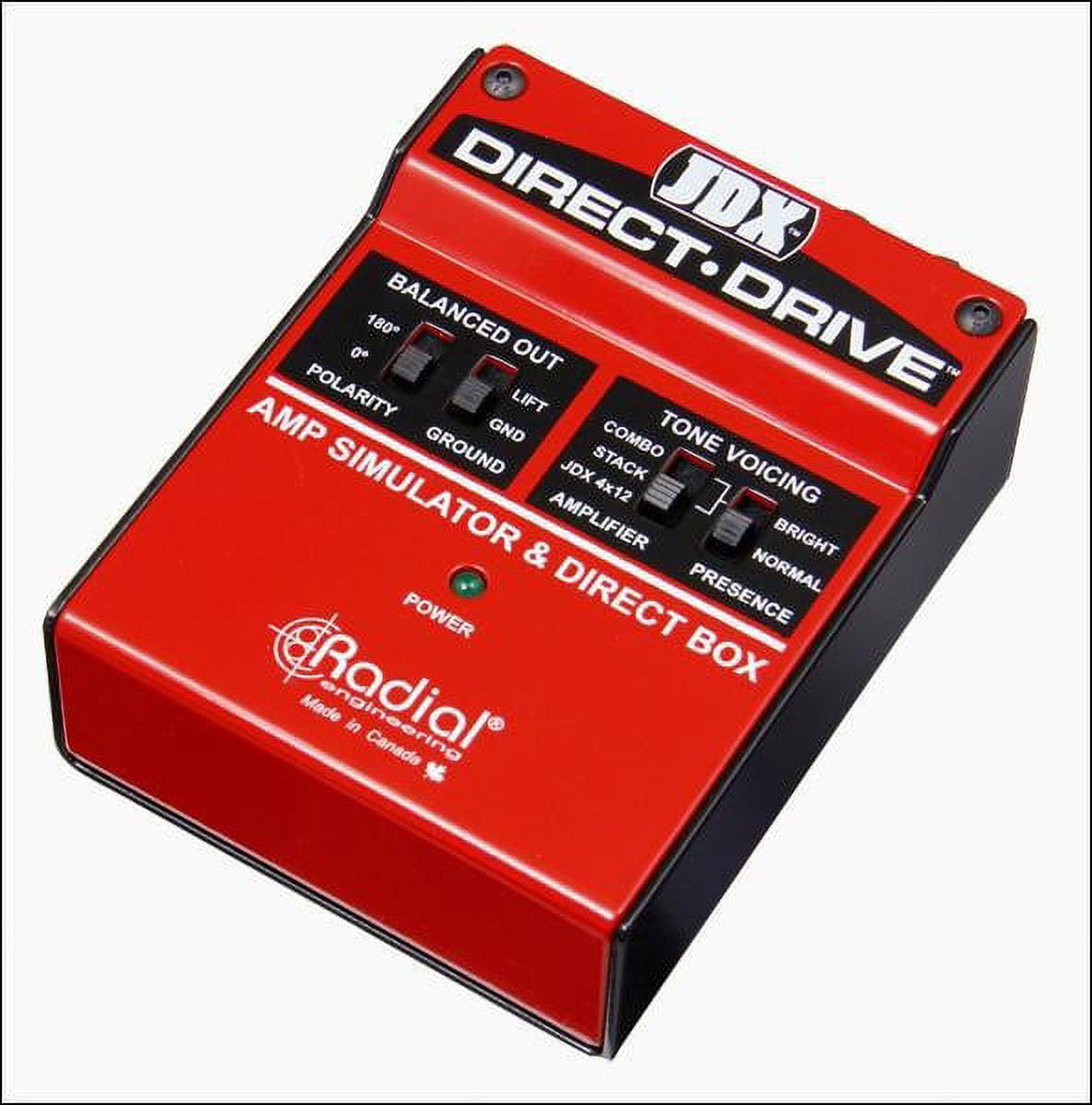 Radial Engineering JDX Direct-Drive Amp Simulator and DI Box Guitar Effects