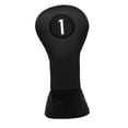 thumbnail image 4 of Funda protectora para cabeza de palo de golf, premium, cuello largo, regalo para golfistas, duradera. negro 1, 4 of 9