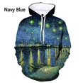 thumbnail image 4 of Sudadera con capucha con estampado 3D de pintura al óleo de Van Gogh para hombres y mujeres, sudadera holgada informal de gran tamaño, sudadera para hombre, 4 of 5