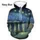 thumbnail image 3 of Sudadera con capucha con estampado 3D de pintura al óleo de Van Gogh para hombres y mujeres, sudadera holgada informal de gran tamaño, sudadera para hombre, 3 of 4