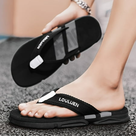 

Men s Casual Non Slip Thong Sandals for Indoor Outdoor Walking and Beach - Spring and Summer Flip-flops