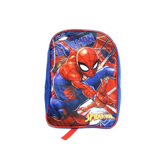 Ruz Spiderman 15" School Bag Backpack (Blue-Red)