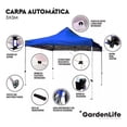 thumbnail image 4 of Carpa Automática 3X3M Jardín Negocio GA-PIR GardenLife, 4 of 6
