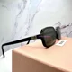 thumbnail image 5 of MIU MIU Sunglasses New Black Square Rectangle Gold Metal Authentic MU11ZS 16K5S0, 5 of 6