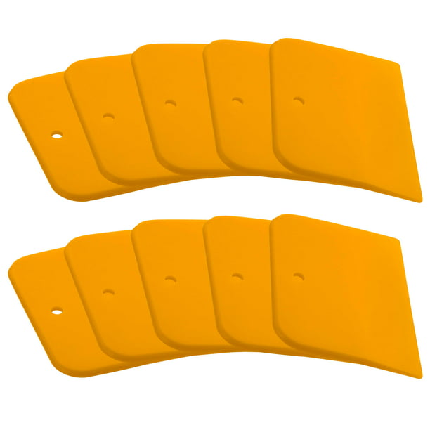 Custom Shop 10 Pack - 3&quot; Inch Body Filler Spreaders/Squeegee for Automotive  Body Fillers, Putties and Glazes - Epoxy - Walmart.com