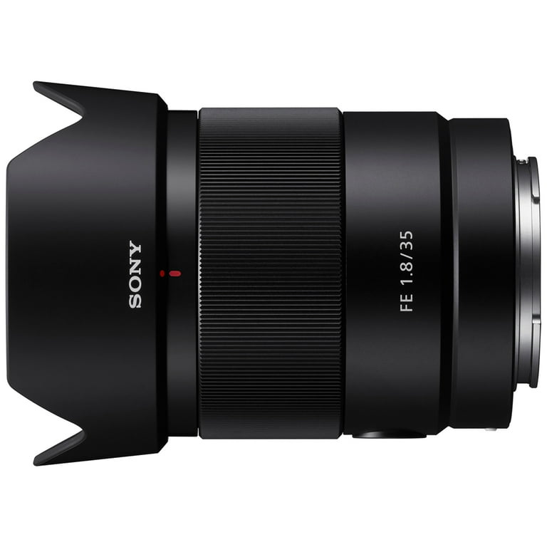 Sony FE 35mm F1.8 Full-Frame E-Mount Prime Lens Bundle with Lexar