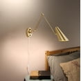thumbnail image 5 of Kiven Vintage Plug in Wall Sconce Iron Lampshade E26 Socket, 5 of 5