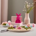 thumbnail image 4 of Décorations de Pâques Figurine Lapin de Pâques Floqué Ornement de Bureau Adapté aux Réglages de Pâques et Cheminée pour Réunions de Famille., 4 of 4