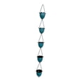 thumbnail image 1 of Cadena de , cadena recolectora de , repuesto decorativo con copas, de canalón de hierro para decoración de bajantes de patios y techos de, 1 of 8