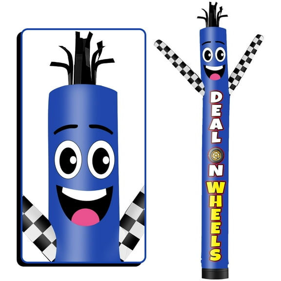 Deal On Wheels Inflatable Tube Man Wacky Wavy Dancing Guy for Outdoor Decoration Advertising Business Promotion (Blower Not Included)