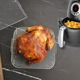 thumbnail image 3 of Tibvox Practical Square Grill Rack Cooking Grate Multipurpose Air Fryers Accessories, 3 of 9