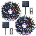 thumbnail image 1 of Luces Solares en Cadena JMEXSUSS Paquete de 2 con 400 LED, 46 m, Impermeables, 1 of 9