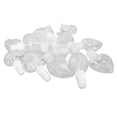 thumbnail image 4 of 16 botellas de viaje vacías, recargables y portátiles de 50 ml, de plástico transparente con formas bonitas, para desinfectante de manos., 4 of 14