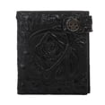 thumbnail image 3 of TRINGKY Vintage Skull Leather Wallet With Anti Theft Chain Men Bifold ID Credit Card Ho, 3 of 10