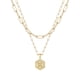 thumbnail image 1 of 26 iniciales Hexagon Collar para mujeres Collares para mujeres A Z 26 alfabeto inicial Collares de oro para las mujeres niñas, 1 of 4