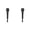 Black*2, variant on Multi Functional Digital Cleaning Brush, Soft No Damage Tool For Dust Removal In Phone Earphones Charging Ports Speaker Slots (Black ,6.5*1.5CM)