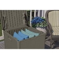 thumbnail image 4 of ZXNYH 60 Gallon Resin Outdoor Patio Storage Box, Java, 4 of 4