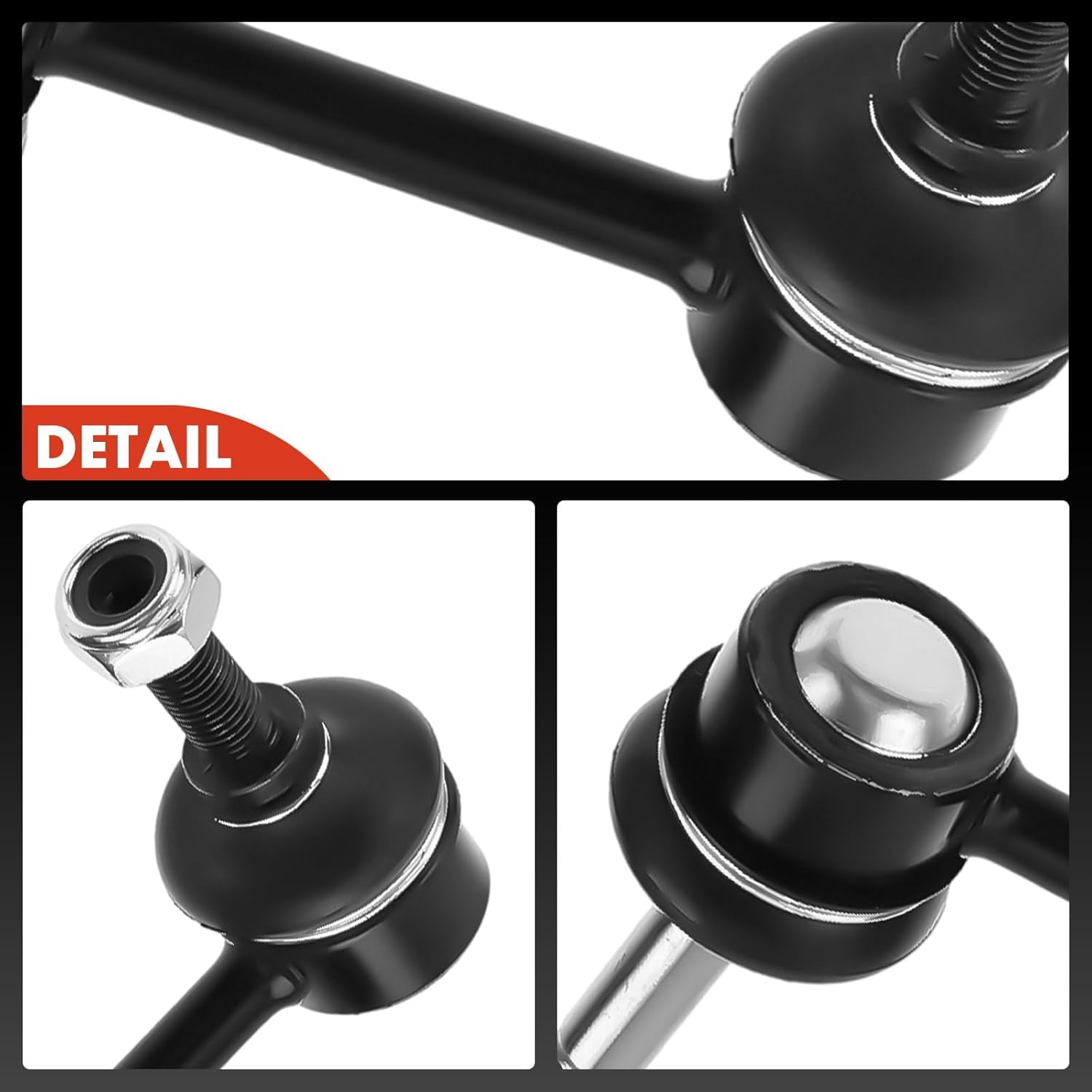 A-Premium 4Pcs Front Rear Sway Bar Link Stabilizer Link Kit Compatible with Ford Escape 2009-2012 Mazda Tribute Mercury Mariner 2009-2011