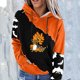 thumbnail image 2 of Blusa de manga larga suelta con estampado de Halloween a la moda para mujer, camisetas informales, sudaderas con capucha Fridja  bvmnju5212, 2 of 5