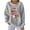 Gray, variant on Edvintorg Christmas Shirts for Women Long Sleeve Fashion Letter Printed Casual Crewneck Sweatshirt Pullover Top Plus Size Clothing
