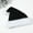Black, variant on Jinswick Unisex Adult Santa Hat, Long Fur Christmas Hat - One Size Fits All - Multiple Colors Party Decorations,Purple